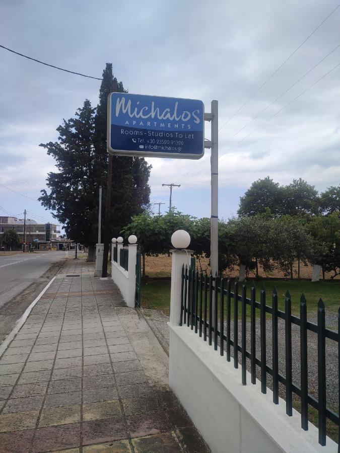 Michalos Apartments Паралія-Скотінас Екстер'єр фото